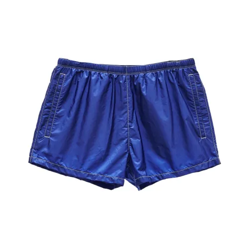 PRADA Мужские синие пляжные шорты