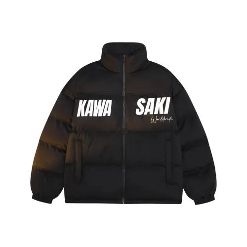 Кавасаки Унисекс Объемные Куртки (Пуфы)