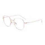 Розово-золотой/Прозрачный белый