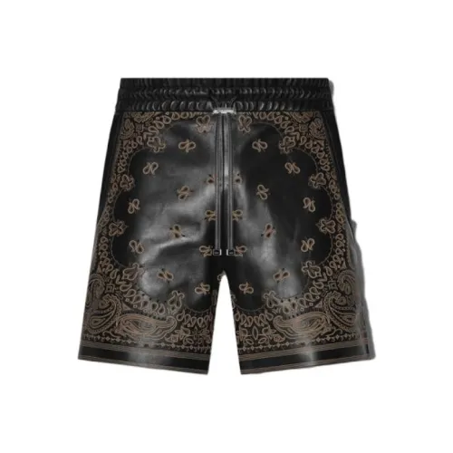 AMIRI Мужские Повседневные Шорты Черные
