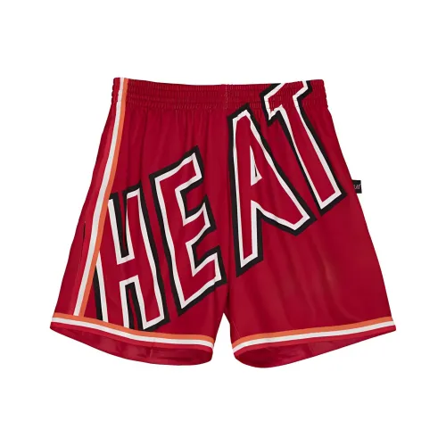 MITCHELL NESS Баскетбольные шорты Мужские Красные