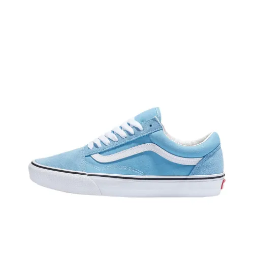 Vans Old Skool Low Топ Скейтборд Кроссовки Унисекс Синий