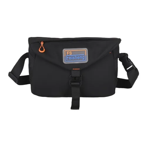 H YXIANG Нейлоновые сумки через плечо унисекс черные