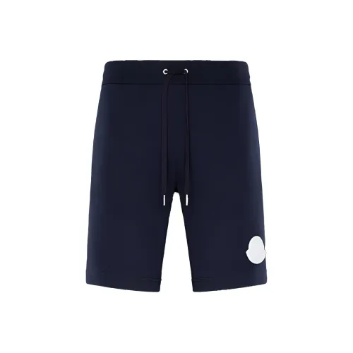 MONCLER Ночные синие мужские спортивные шорты