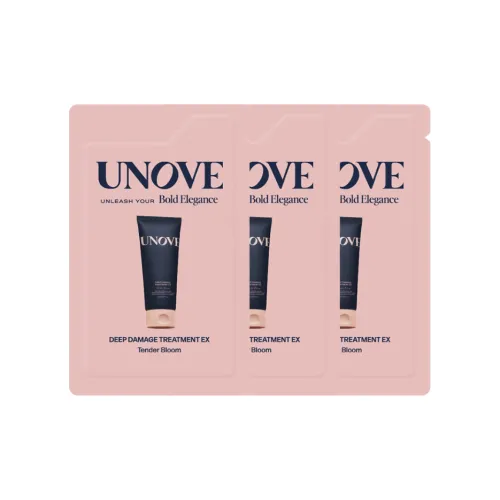 UNOVE Rony Deep Repairing Маска для волос 10мл*3 Корейский Импортный Сглаживающий уход за волосами