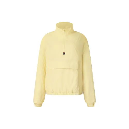 FILA x Hailey Толстовка Унисекс Желтая