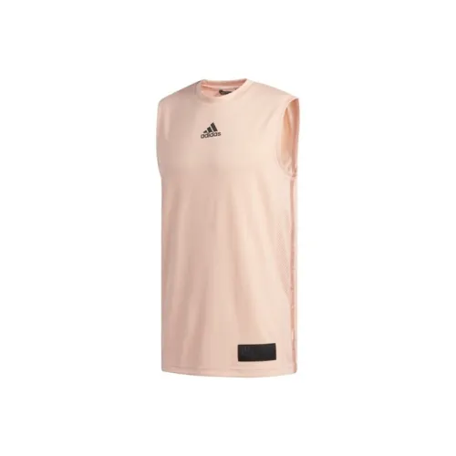 Adidas Светло-розовые Мужские баскетбольные майки