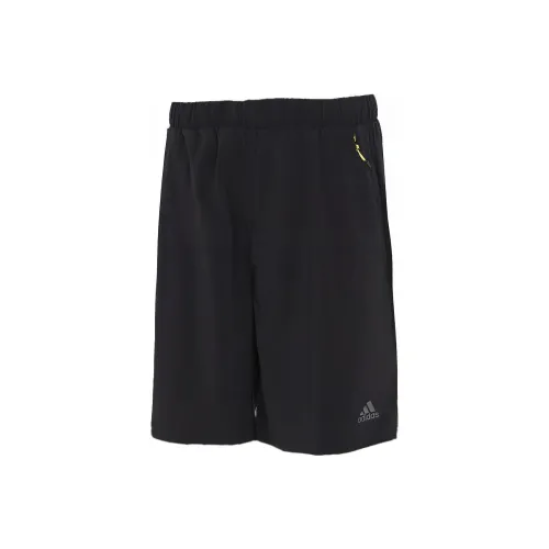 Adidas Мужские спортивные шорты черного цвета