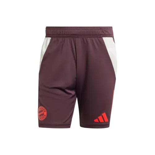 Adidas Повседневные шорты Мужские Темно-каштановые Красные