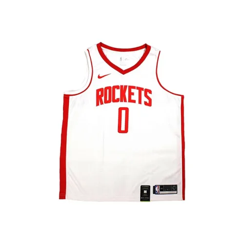 Nike Белый Мужская баскетбольная майка