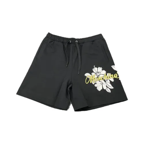 MOSCHINO Черные Мужские Повседневные Шорты
