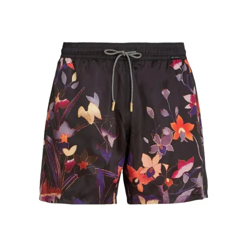ETRO Мужские Повседневные Шорты Черные