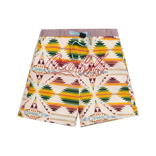 Kith Бежевые Унисекс Пляжные Шорты