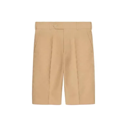 GUCCI X ADIDAS Originals Повседневные шорты Мужские Бежевые