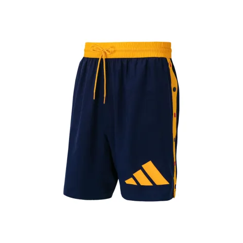 Adidas Темно-синие мужские баскетбольные шорты