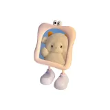 G683 Розовый Большой Зеркало для ног для макияжа