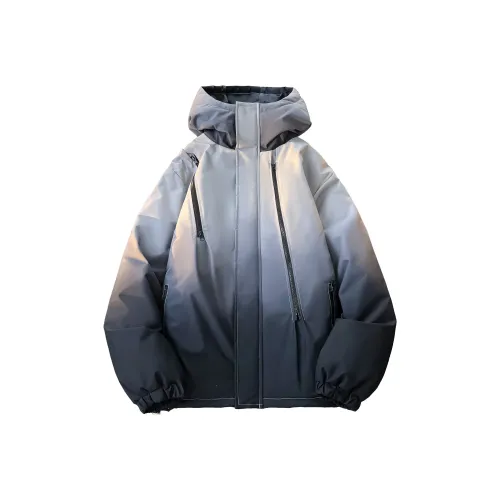 Warrior Ride the Wind and Waves series Унисекс Объемные куртки (пуховики)