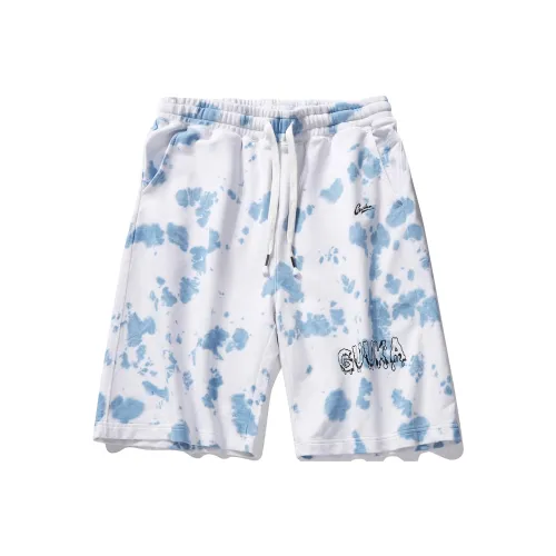 Guuka Белые Унисекс Повседневные Шорты