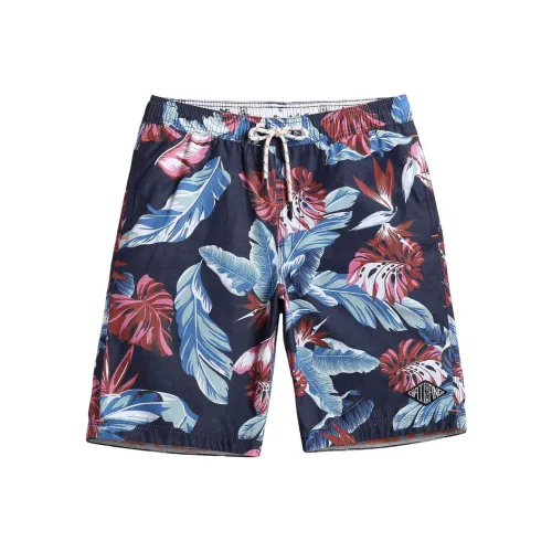 GAILANG Фуксия Мужские Пляжные Шорты