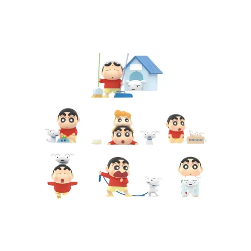 TOP TOY Карандаш SHIN Chan Wa SHIRO'S Everyday Collection Фигурка Слепые коробки Один Mystery Коробка Целая коробка 6 шт