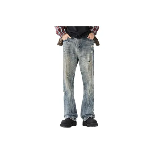 ALL IN Клуазон Синий Унисекс Джинсы