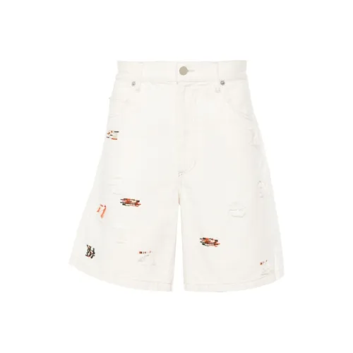 ISABEL MARANT Экрю Мужские Джинсовые Шорты