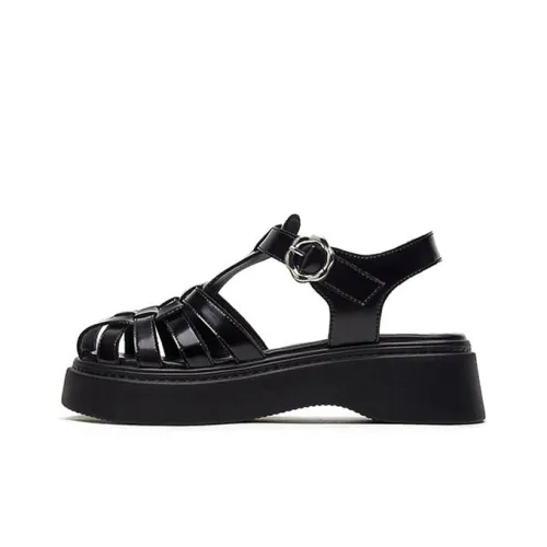 Сандалии Daphne в римском стиле с средним каблуком женские