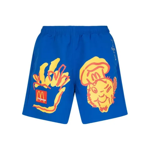 TRAVIS SCOTT Синие Унисекс Повседневные шорты