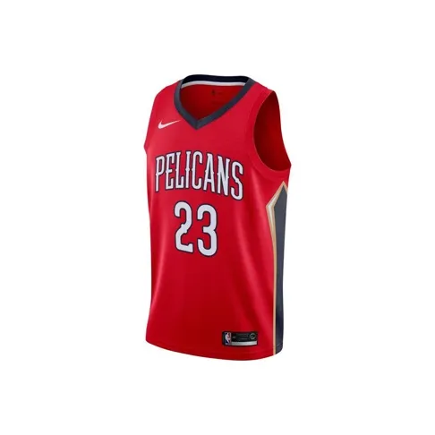 Nike Баскетбольная Джерси Мужская Красная