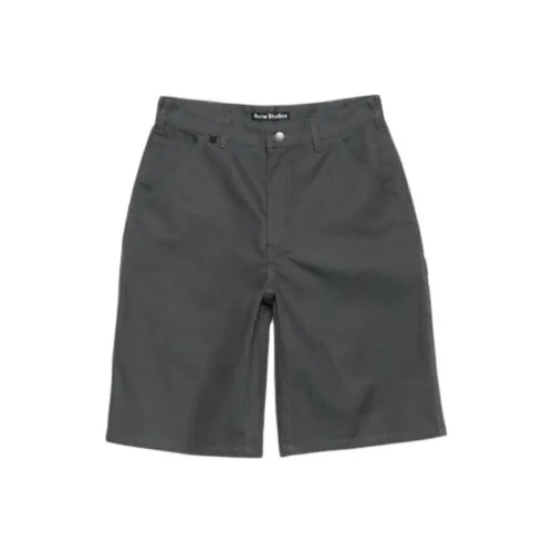 ACNE STUDIOS 2024 Осенне-зимняя коллекция Повседневные шорты Унисекс Темно-серый