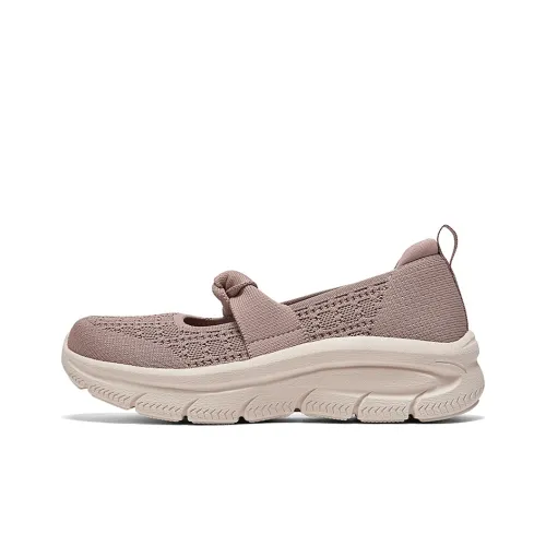 Skechers Modern D'Lu Low Топ Повседневная обувь Женская Мокко