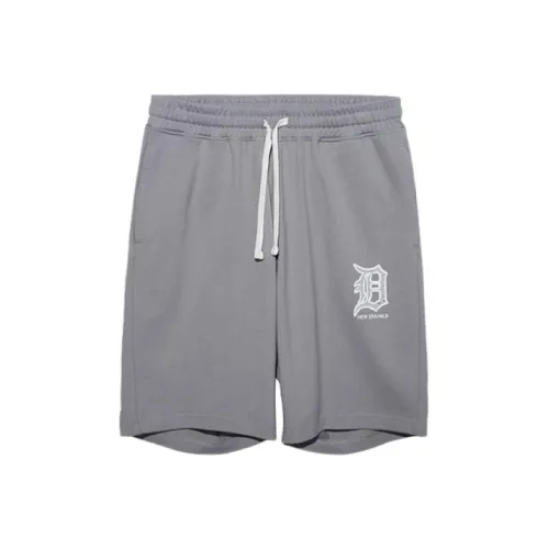 New Era Повседневные шорты Мужские Серые
