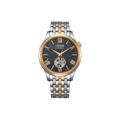 CITIZEN Mechanical Watch Series Автоматический механический механизм нержавеющая сталь ремешок часы 40 мм мужские часы черный циферблат