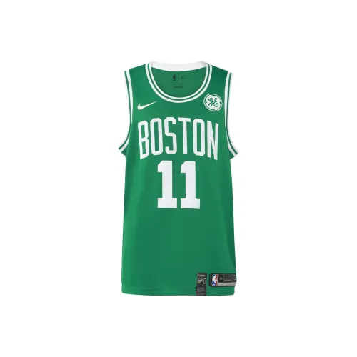 Nike Boston Celtics Баскетбольная Джерси Мужская Клеверно-Зеленая