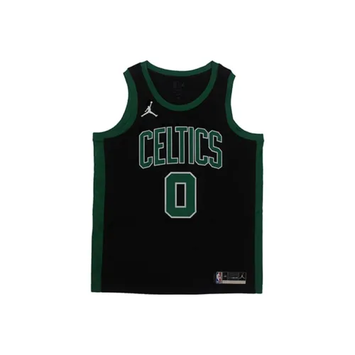 Джордан Dry Форма ADV Черный Зеленый Мужская баскетбольная футболка