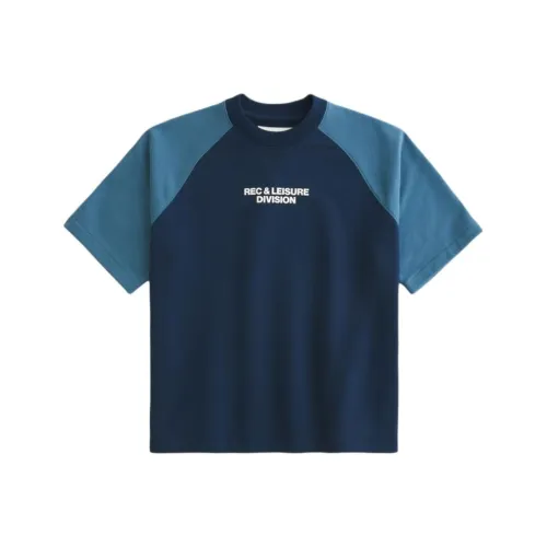 Hollister T-Shirt Мужская Морской Синий