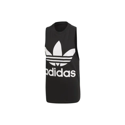 adidas originals Черные Женские Майки