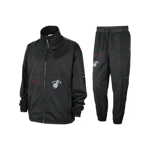Nike Miami Heat Starting 5 Городская Edition Повседневная Спортивная Одежда Городская Edition Miami Heat Мужской Черный
