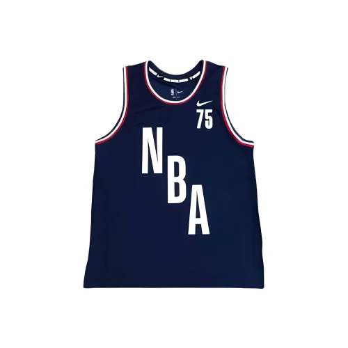 Nike Баскетбольная Джерси Мужская Синяя