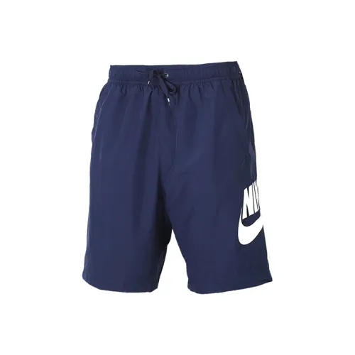 Nike Темно-синие спортивные шорты для мужчин