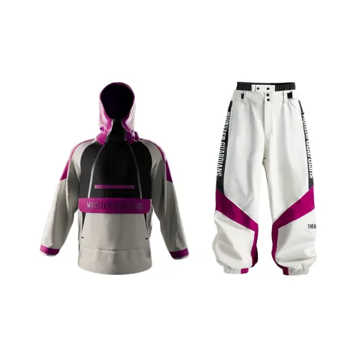 Monster Guardians Ски Костюм Комплект Унисекс Шторм Фиолетовый