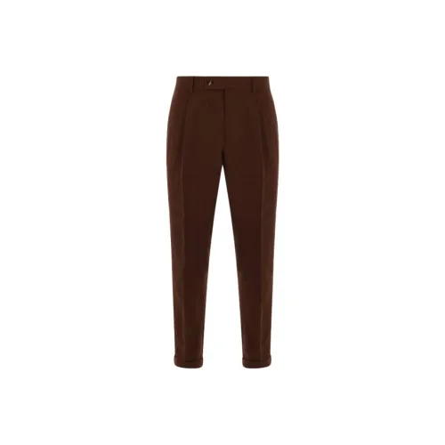 CARUSO Повседневные брюки Мужские Коричневые