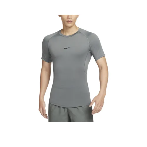 Nike ProDri Форма T Рубашка Мужская Дымчатый Серый Черный