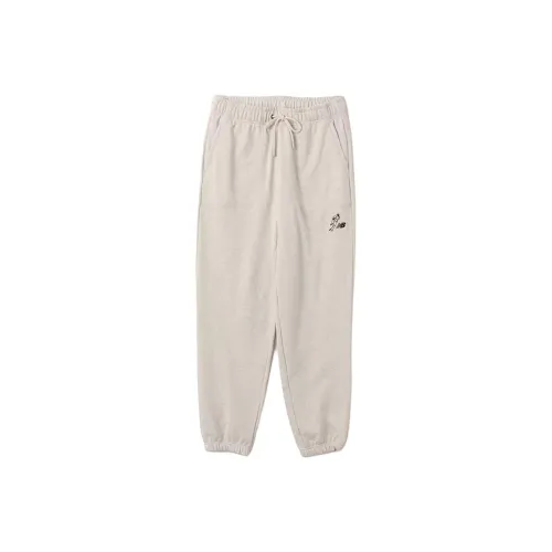 New Balance Shohei Otani SS25 Удобный Эластичный манжет Однотонный Баскетбол Спортивные брюки Унисекс Oats Вереск