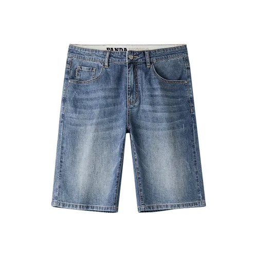 HLA Джинсовые шорты Мужские Синий Серый DENIM GRADIENT