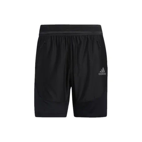 Adidas Мужские спортивные шорты черного цвета