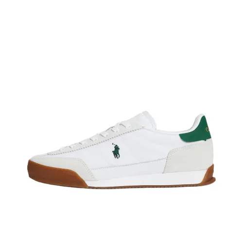 Polo Ralph Lauren Hester Low Топ Повседневная обувь Мужская Белая