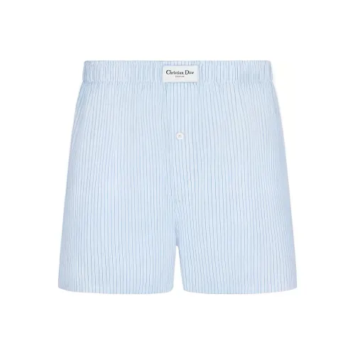 DIOR FW22 Повседневные шорты Мужские Синие