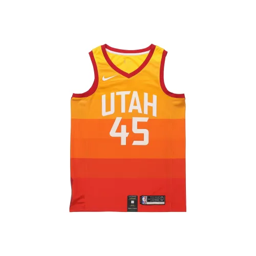 Nike Баскетбольная Джерси Мужская Оранжевая