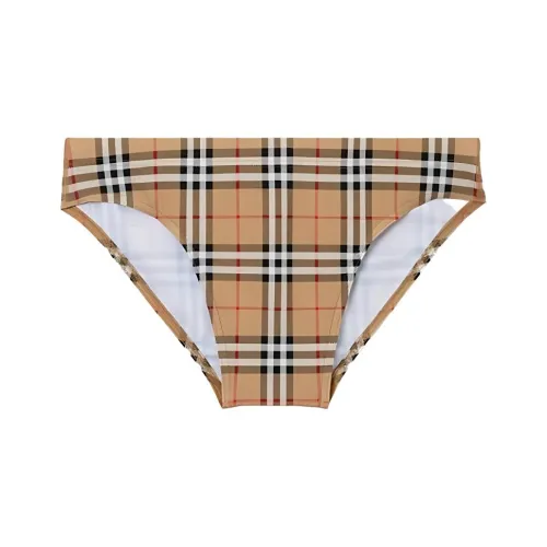 Burberry Плавательные шорты Мужские Коричневые